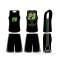 Basketball Uniform Design Dernier Jersey noir de basketball